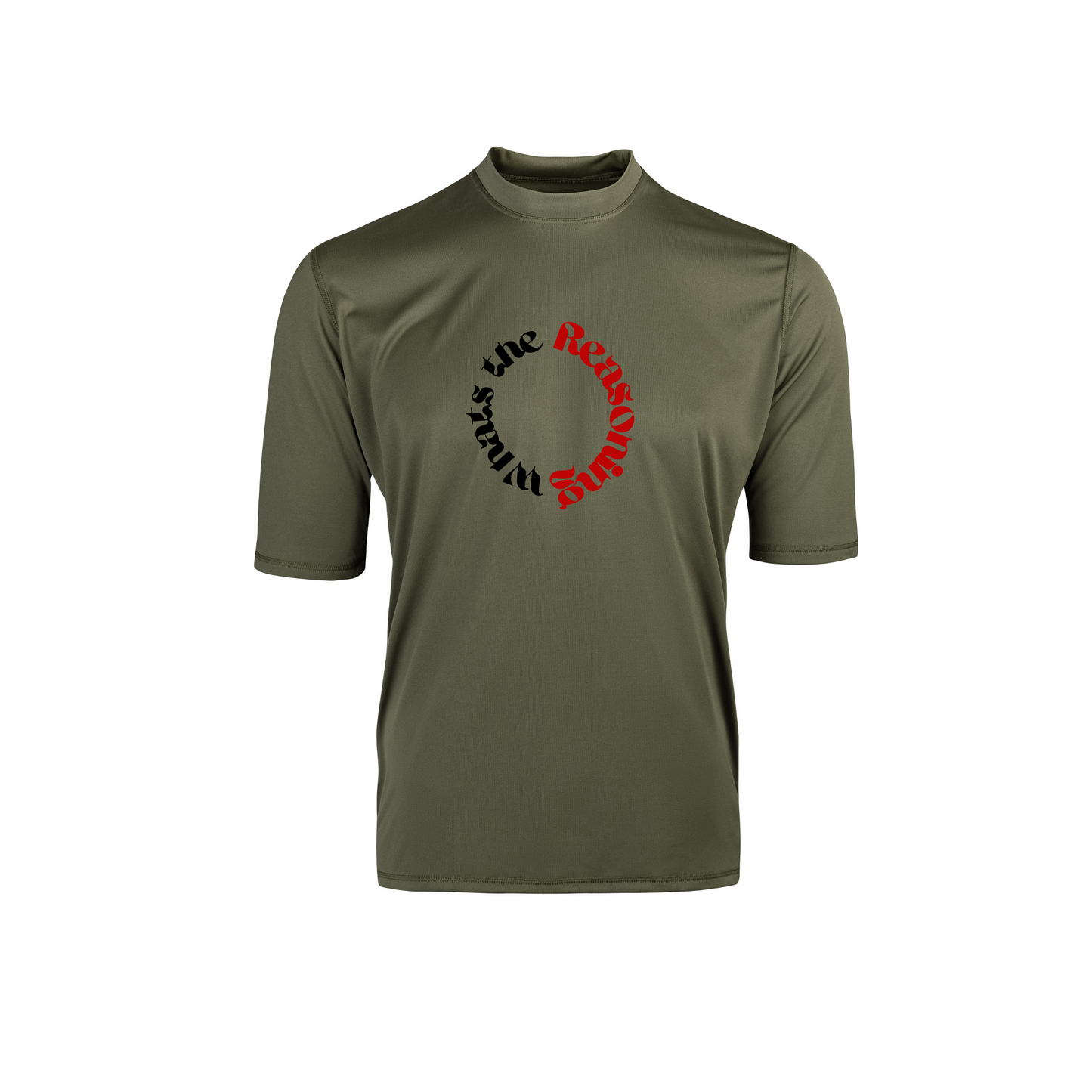 What's The Reasoning Tee (Olive Green)
