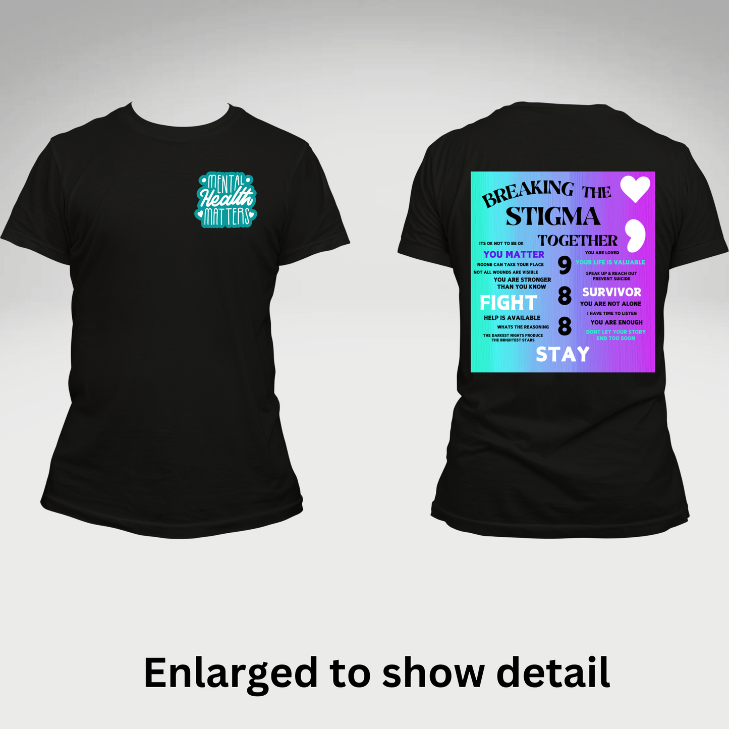 Suicide Awareness Tee (Black)