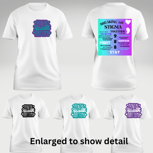 Suicide Awareness Tee 3X-5X