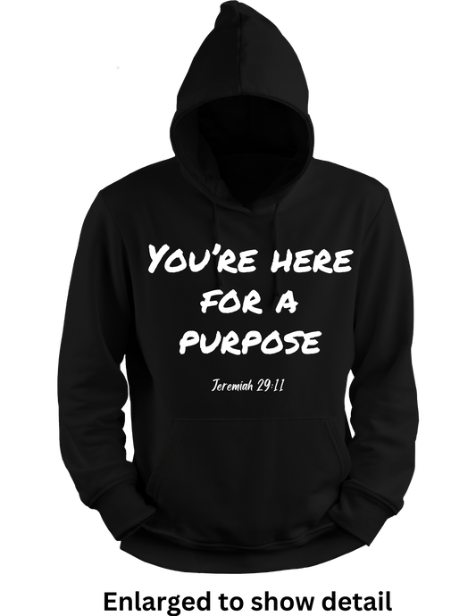 You're Here For A Purpose Hoodie