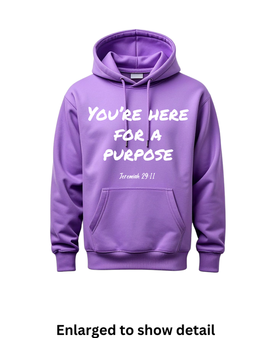 You're Here For A Purpose Hoodie