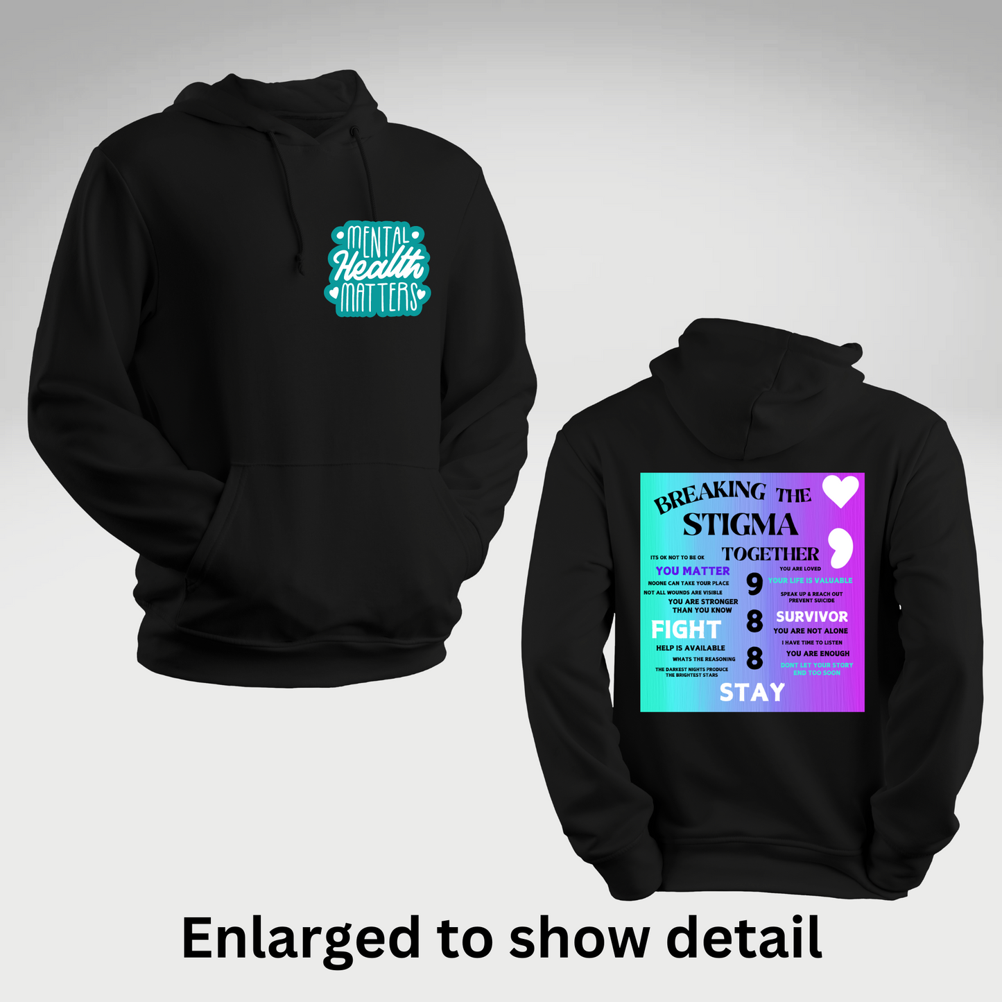 Suicide Awareness Hoodie 3X/4X